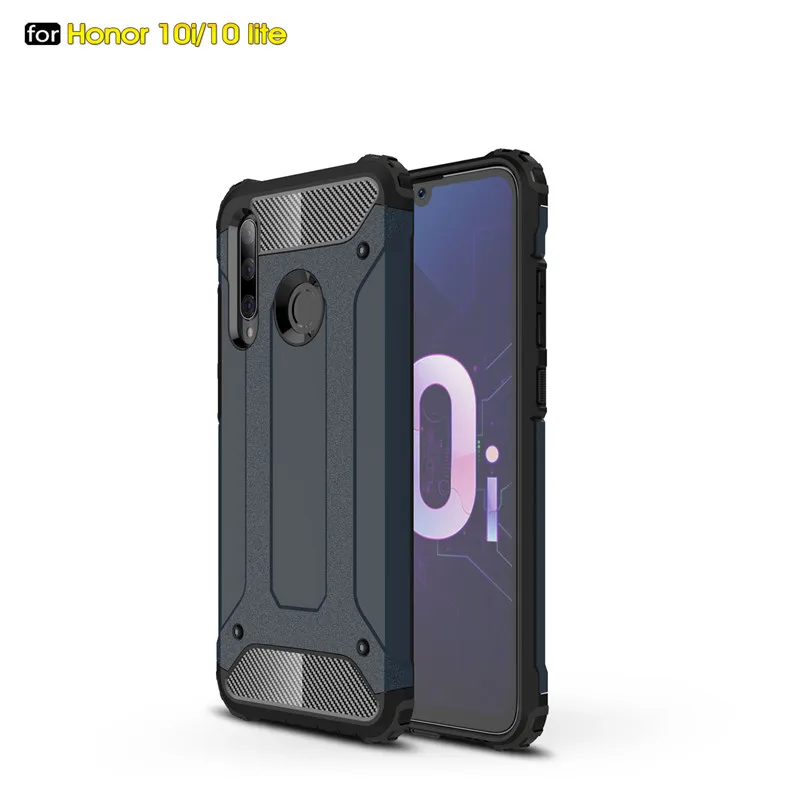 For Huawei Honor 10i case cover funda New Luxury Shockproof bumper protect HRY-LX1T back coque |