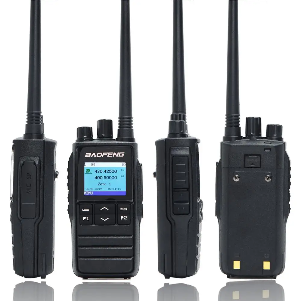2 шт. Baofeng DM 1703 цифровая рация DMR Tier1 Tier2 Tier II Dual Time slot цифровое радио Совместимо с