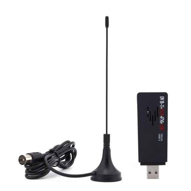 FM + DAB DVB-T RTL2832U + R820T SDR DAB FM HDTV TV Tuner Receiver Stick RTL2832U R820T For PC Laptop Digital USB 2.0 TV Stick
