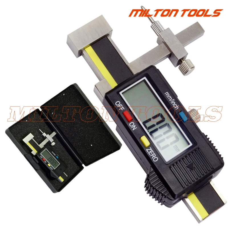 010mm Electronic Digital Step Gap Gauge Step Gauge With Exchangeable Measuring Point Stainless