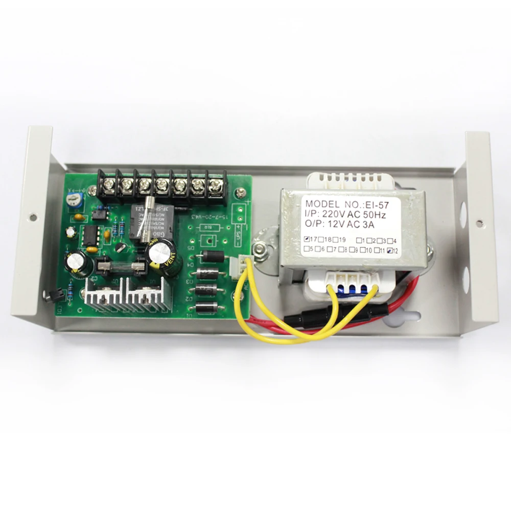 LUCKING дверь DC 12V 3A/5A AC 220V система контроля допуска к двери переключатель питания для