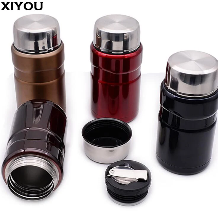 XIYOU 700ml Food thermos for soup thermo lunch with containers 304