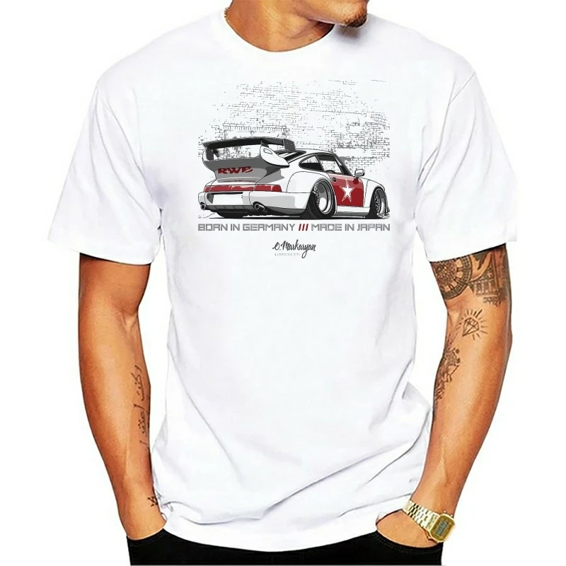 

T Shirt Men Funny tshirt RWB Graphic T-Shirt