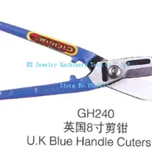 U.K синий резиновый корпус ручки " диагональные плоскогубцы резки провода резак