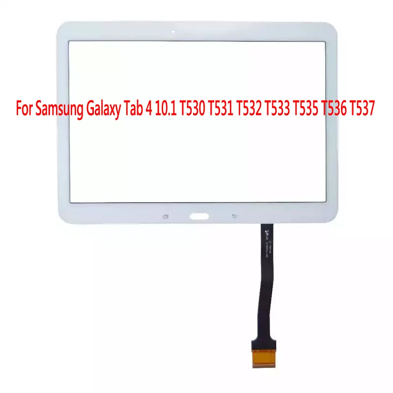 1 Pcs (Tested) For Samsung Galaxy Tab 4 10.1 T530 T531 T532 T533 T535 T536 T537 LCD Outer Glass Digitizer Touch Screen Panel | Компьютеры