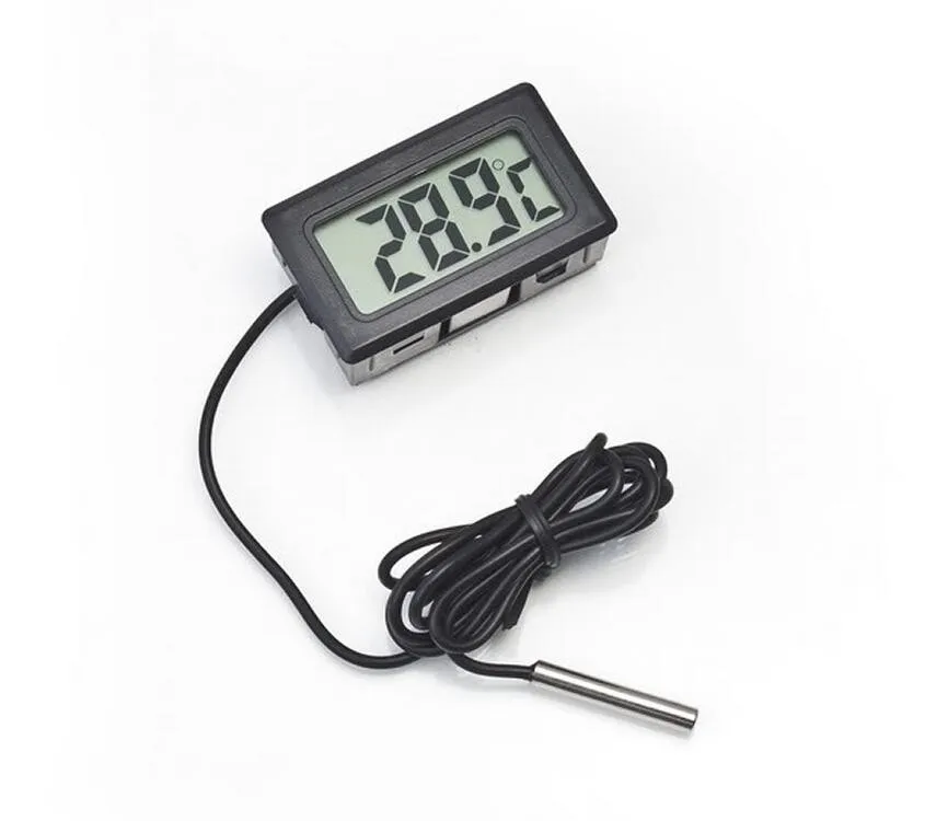 

1Pc LCD Digital Thermometer for Freezer Temperature -50~110 degree Refrigerator Fridge Thermometer Free Shipping