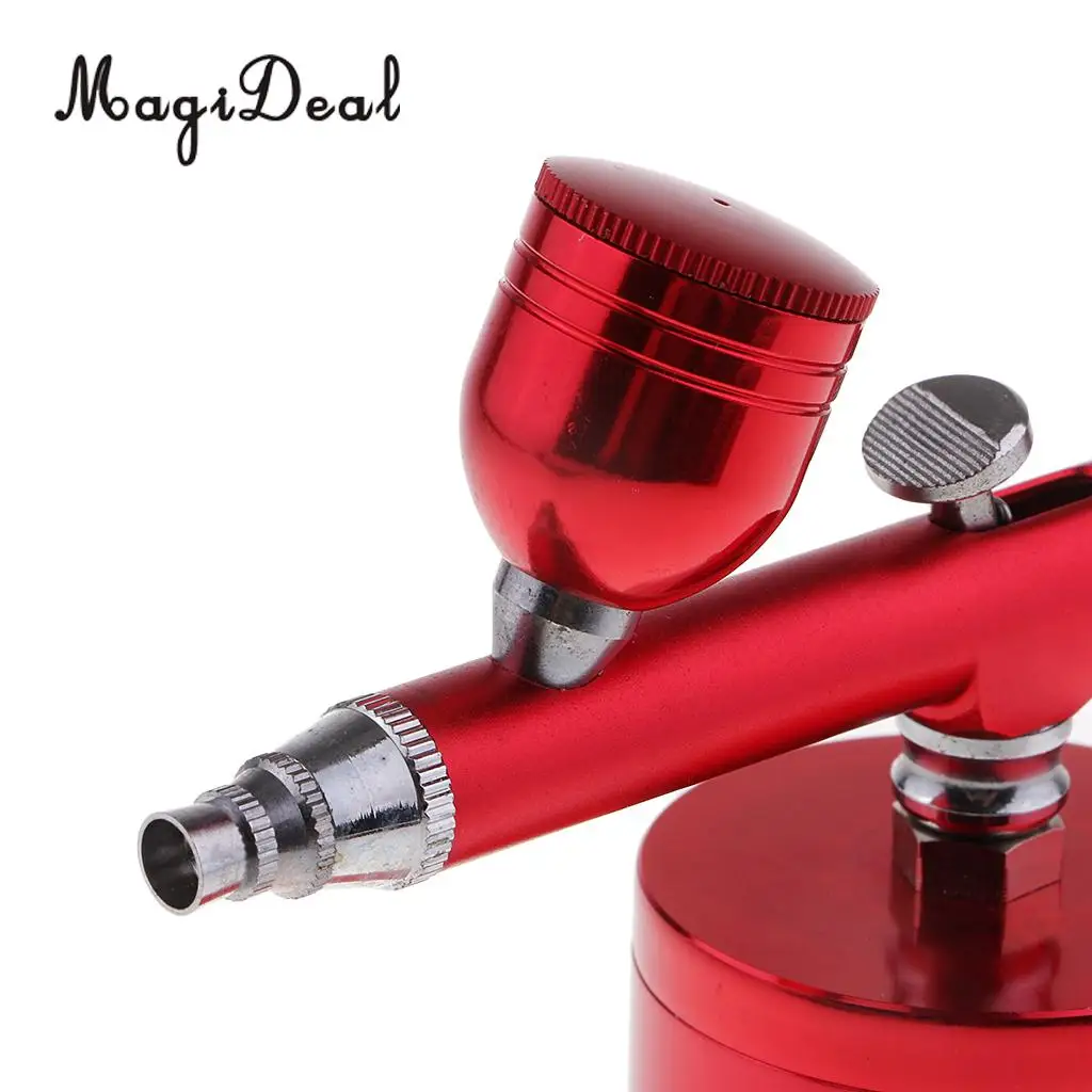 2 Charge Type Airbrush Tool Dual Action Gravity Feed 0.3mm Nozzle Spray Airbrush Nail Art Paint Tattoo Tool Air Compressor Kit