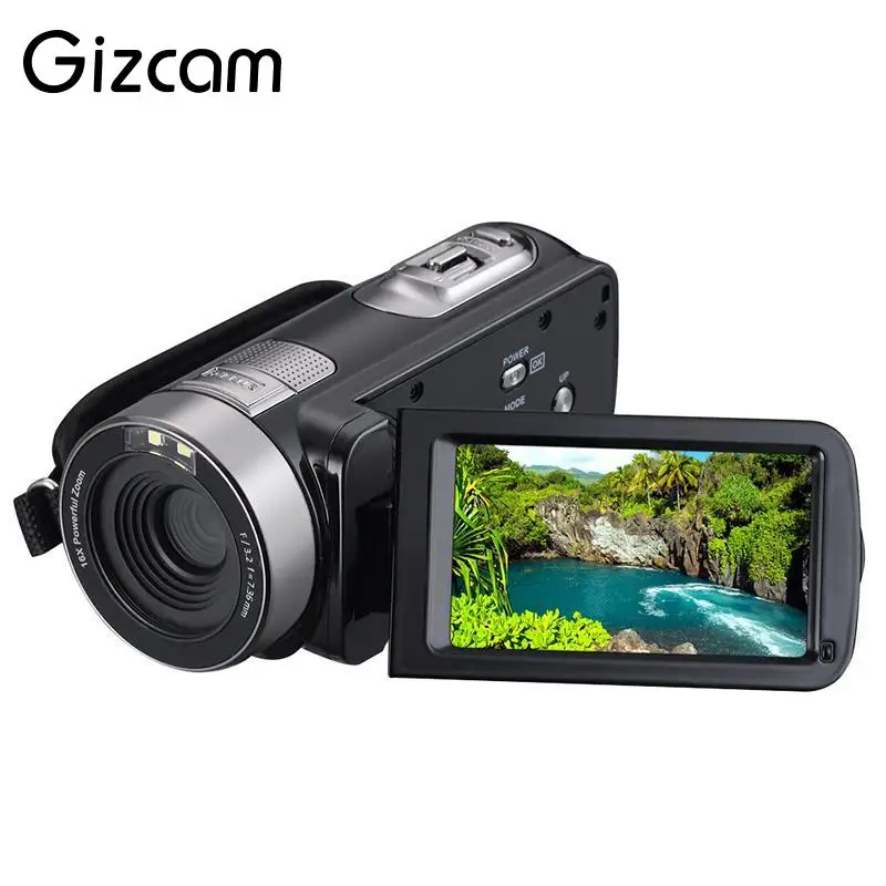 

Gizcam 1080P Night Vision Digital Camera Recorder Camcorder DV DVR 3.0'' LCD 16x Zoom Digital Cameras