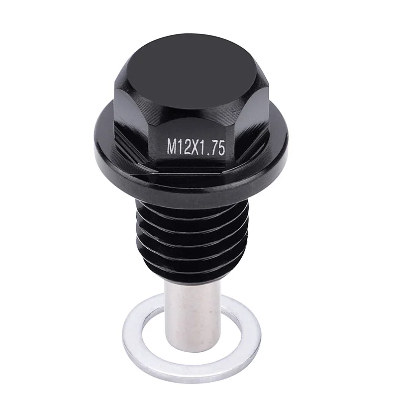 SPEEDWOW M12 * 1 75 алюминиевый Магнитный масляный дренажный болт сливной разъем для