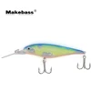 MAKEBASS Minnow Floating Bionic Fishing Lures 3.35in/0.35oz Luya Artificial Hard Baits Wobblers Fishing Tackle ► Photo 1/6