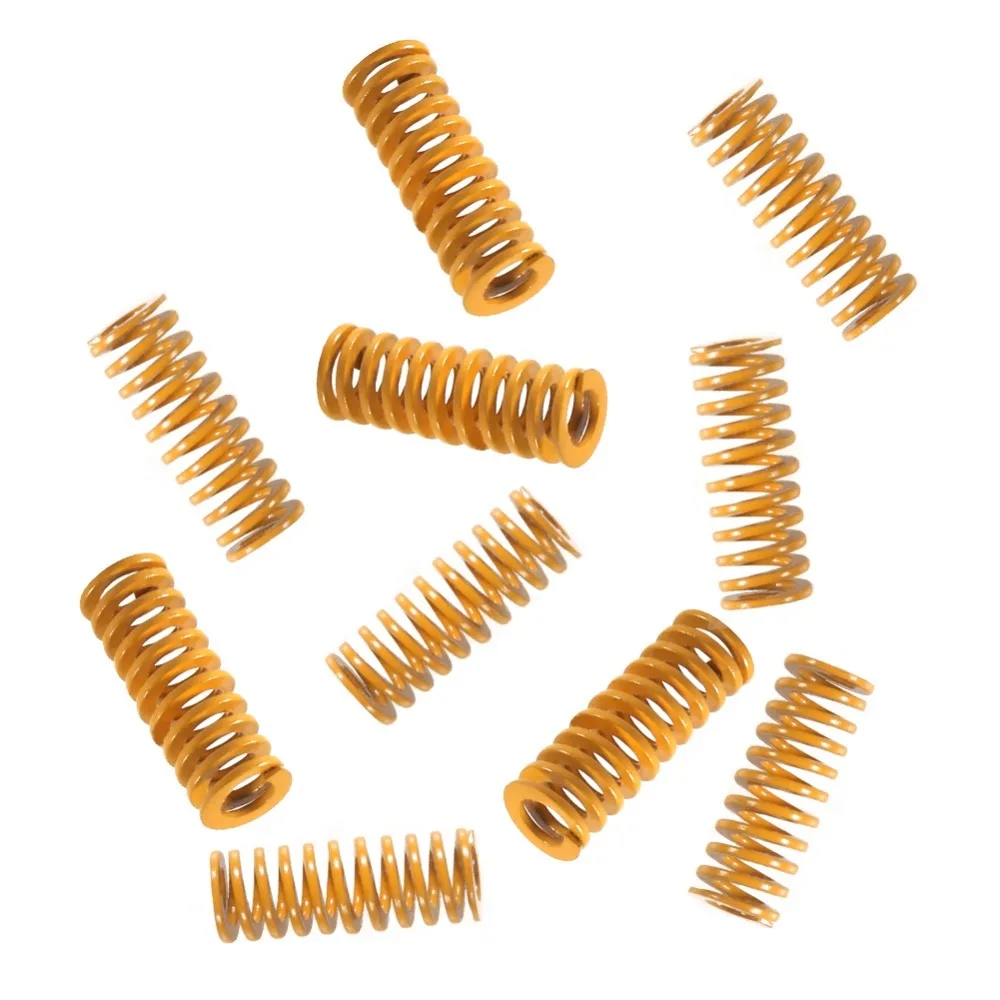 Heated Bed Springs Die Springs Light Load Compression Spring for 3D Printer Creality CR-10 10S S4 Ender 3 Heatbed Springs Bottom