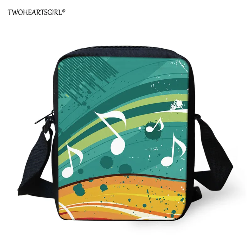 Twoheartsgirl школьные сумки для девочек-подростков, рюкзак для путешествий с музыкальными нотами, женская сумка для девочек, дропшиппинг, mochila feminina - Цвет: Z3058E