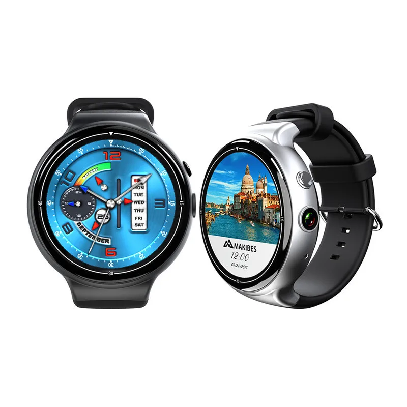 I4 AIR 2MP HD Bluetooth Smart часы ОС Android 5,1 Шагомер монитор сердечного ритма 2 г + 16 г WI-FI gps Smartwatch с многоязычным
