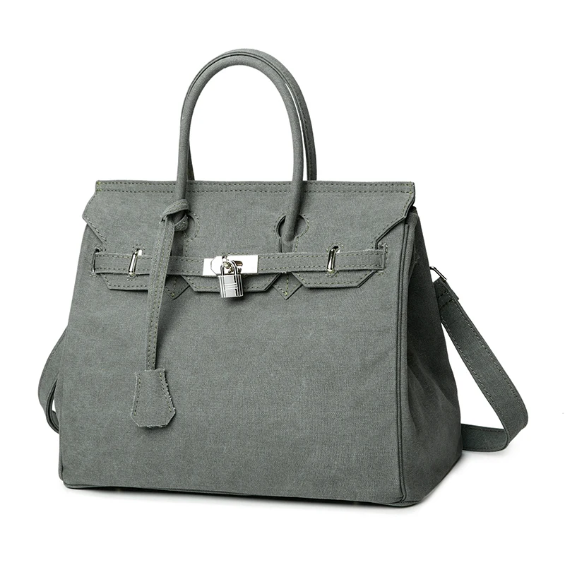 

Women Canvas Handbags Bolsos Mujer De Marca Famosa Female Vintage Bag For Women Large Capacity Tote Bags Shoulder Bag Retro