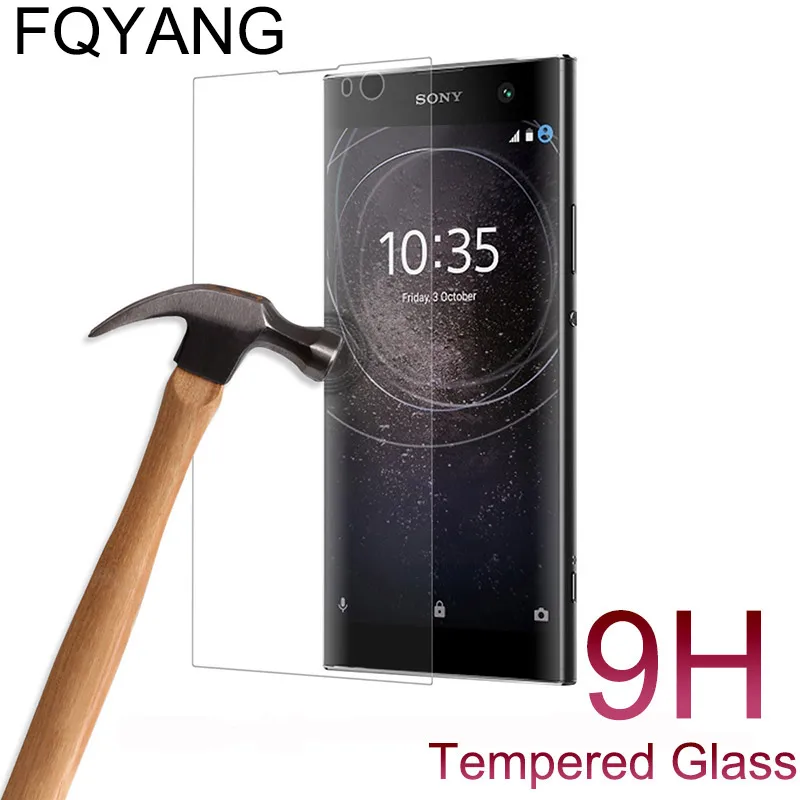 Закаленное стекло FQYANG 9H для SONY XA1 UTRLA PLUS XZ S Permium Защитная пленка экрана E3 4 5 C3