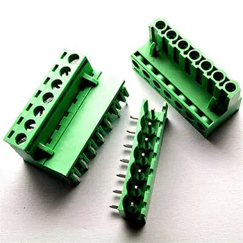 

10PCS 5.08mm Pitch 7 pin 7 way Looper Angle Screw Terminal Block Plug connector