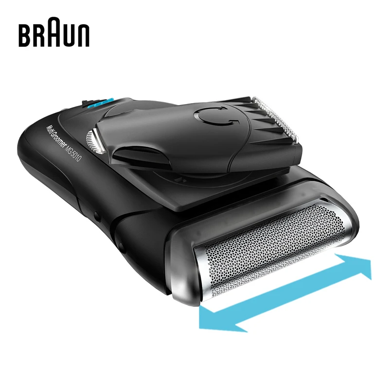 Braun Series 5 MG5010 Мужская электрическая Фольга бритва 2 в 1 мульти грумер бритье стиль Инструмент Pop Up прецизионный триммер черный