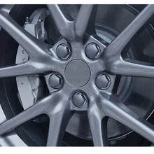 Для Tesla модель 3 крышка колеса автомобиля аксессуары Тесла колпак колеса автомобиля Стайлинг колпачок гайки 20 шт