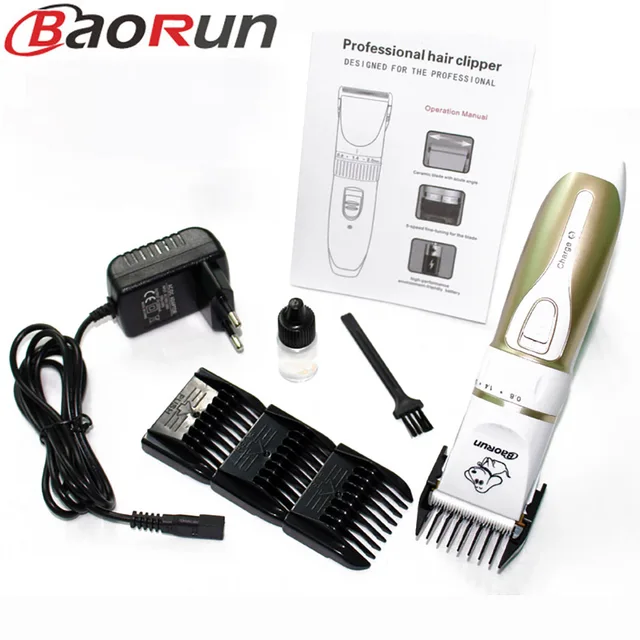 Rechargeable Pet Trimmer with built-in battery  4