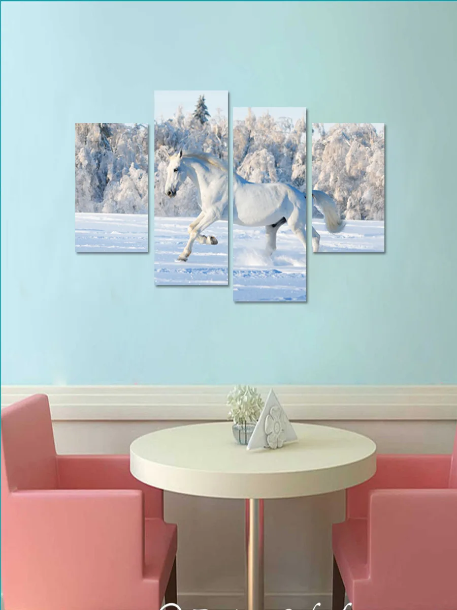 الإبداعية 3D DIY 5 قطعة/المجموعة الأبيض الحصان الراكض مزيج الحيوان ملصقات جدار غرفة المعيشة ملصق الذاتي لاصق جدارية صائق الإبداعية 3D DIY 5 قطعة/المجموعة الأبيض الحصان الراكض مزيج الحيوان ملصقات جدار غرفة المعيشة ملصق الذاتي لاصق جدارية صائق