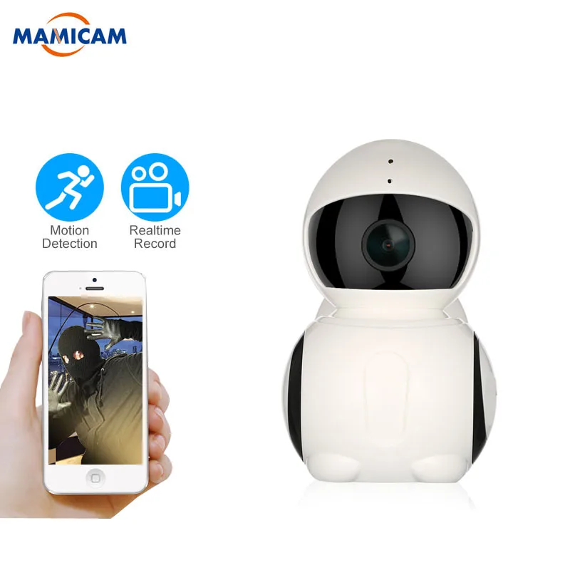 

Mini WiFi Panoramic IP Camera HD 1080P 180 Degree Fish Eye 360 Degree Full View Wireless Robot IP Camera Two-way Audio