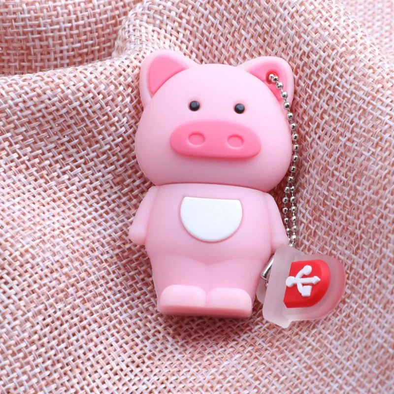 USB флеш-накопитель с китайским зодиаком, 32 ГБ, флеш-накопитель с мультяшным животным