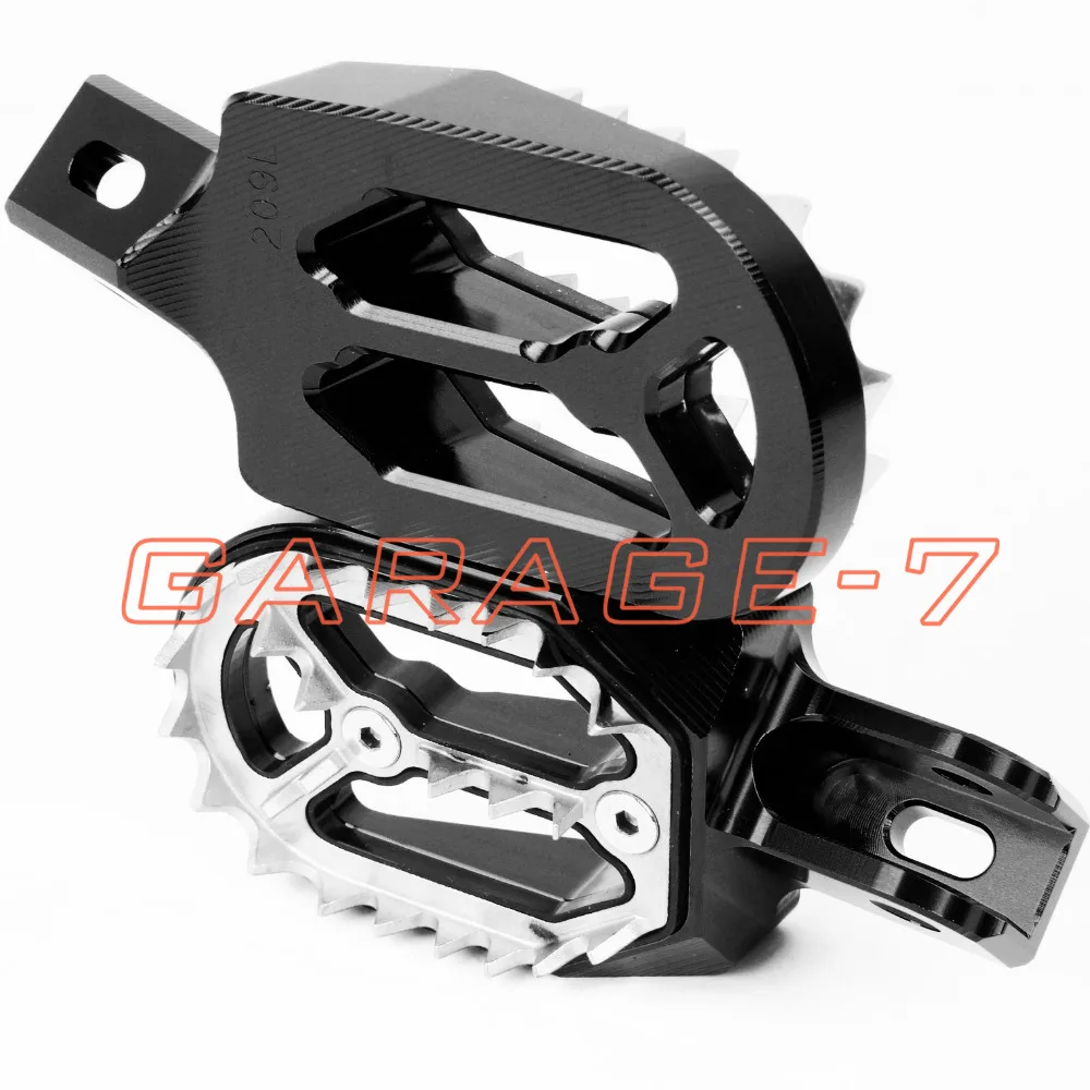 Мотокросс острые зубы акулы подножки для KTM 85 SX 85SX 2003- 2013 2012 2011 велосипед-внедорожник CNC подножки