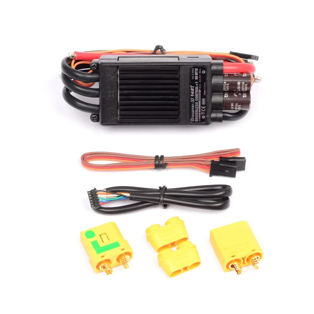 

Graupner Brushless Control + T 80A HV ESC OPTO Telemetry