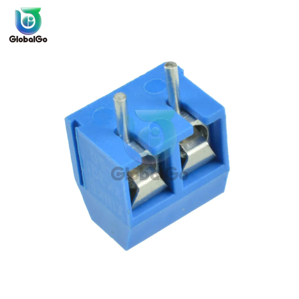 

10pcs/Lot KF301 5.0mm 2Pin 3Pin Straight Pin PCB Screw Connect Terminal Screw Terminals Connector Block KF301-2P KF301-3P