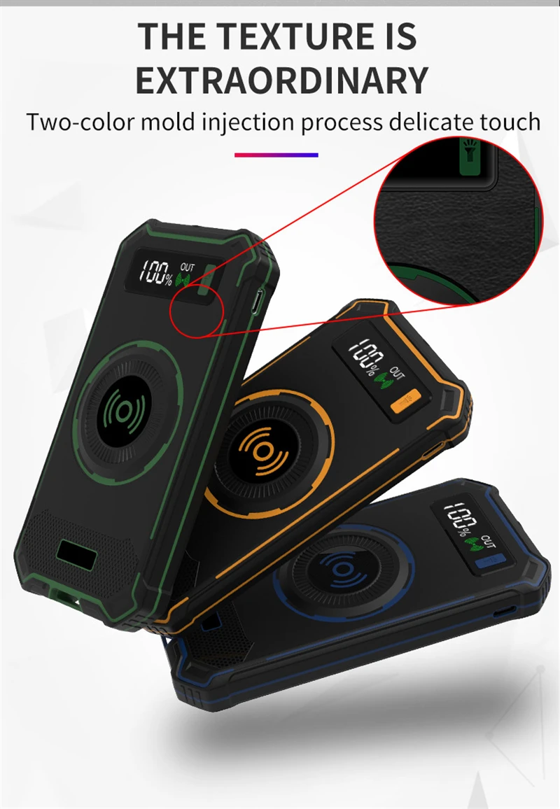 

10000mAh Wireless Charging Power Bank For iPhone 11 pro xiaomi mi9 Wireless Phone Charger Powerbank For Samsung Galaxy S9