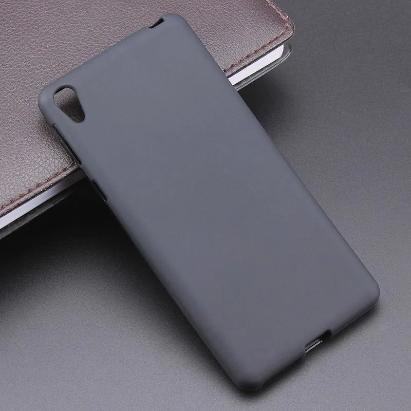 Для Xperia E5 гелевый ТПУ тонкий мягкий анти Лыжный чехол задняя крышка для sony Xperia E5 F3311 мобильный телефон резиновый силиконовый чехол - Цвет: Black