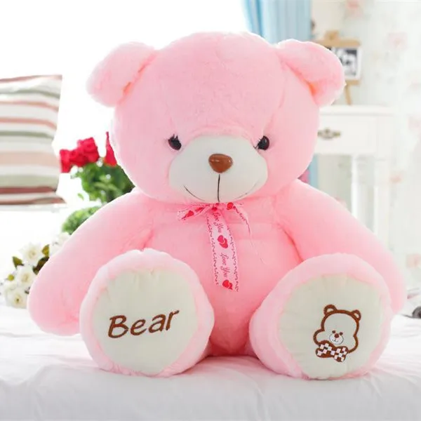 Мишка Push-игрушка прекрасный синий медведь много Размеры выбрать подарок любовника подарок на день рождения много Размеры выбрать - Высота: pink