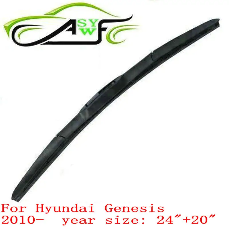 auto car windshield wiper blade for Hyundai Genesis (2010 onwards), 24