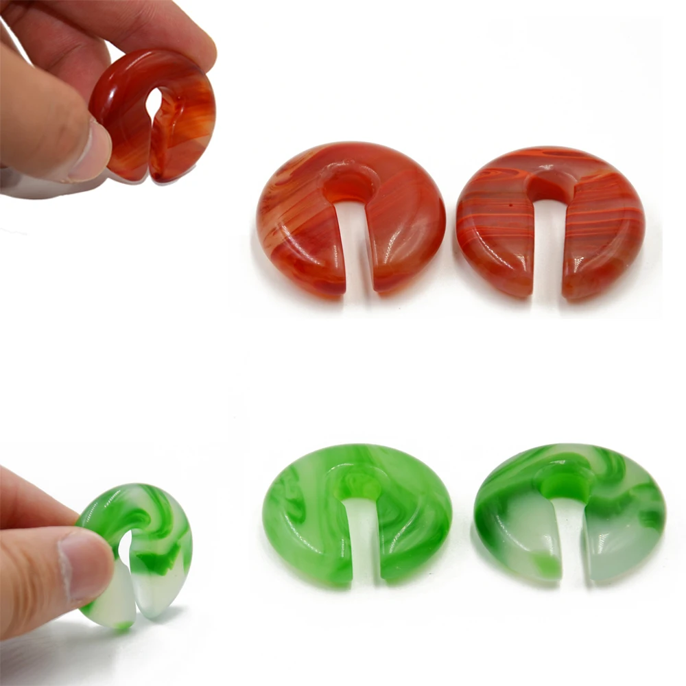 New arrival Unisex Stone Key Hole Ear Weight Ear Expander Piercing body
