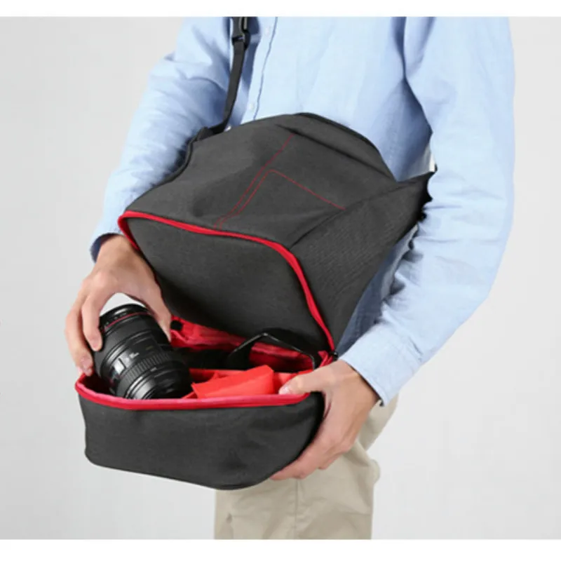 Водонепроницаемая сумка для камеры DSLR, сумка для путешествий, сумка для камеры через плечо, портативный чехол для камеры DSLR, рюкзак для фотосъемки