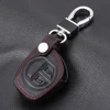 2 Button Remote Leather Key Case For Suzuki SX4 Swift Grand Vitara Liana Keychain Cover Car Accessories ► Photo 3/4