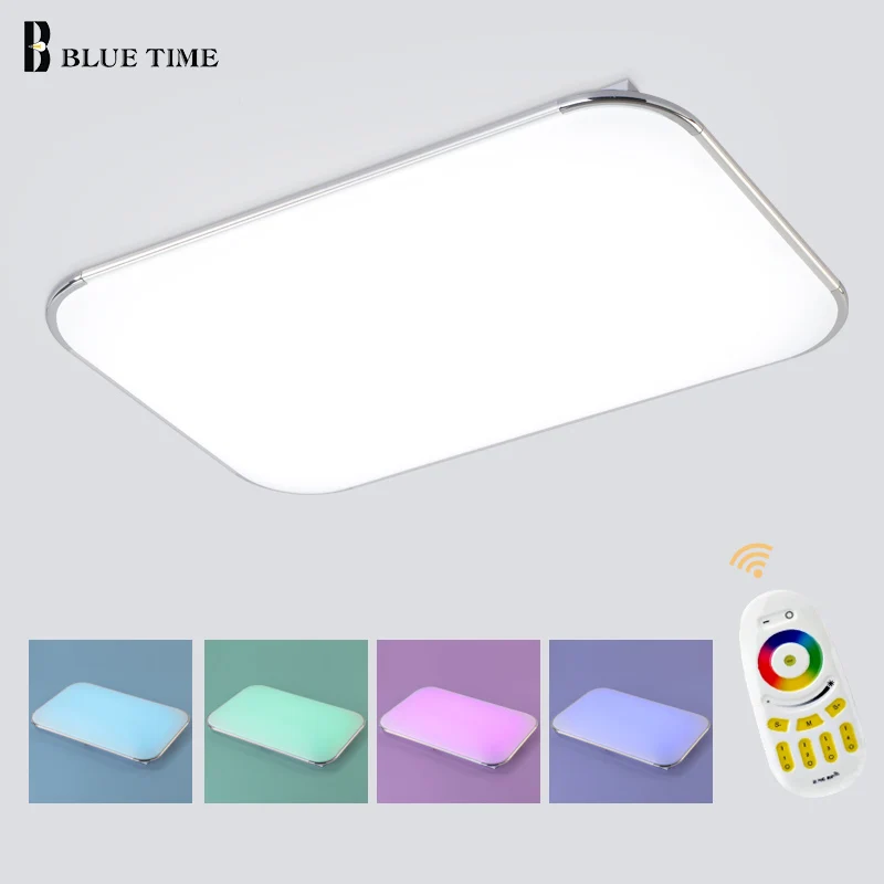 

New acrylic modern chandelier for living room bedroom square Indoor chandeliers lights Lamp Fixtures 65X65cm 65X43cm