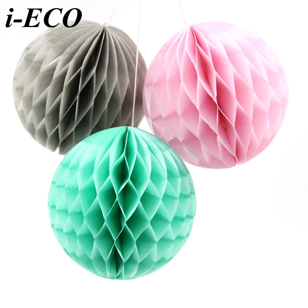 5PCS 6inch DIY Tissue Paper Lantern Ball Paper Pompom Balls