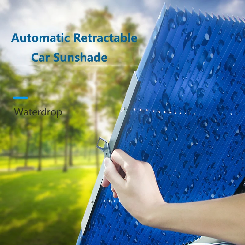 

Waterdrop Car Retractable Sunshade Cover Windshield Visor Car Sun Shade UV Protection Curtain Side Window Front Back Curtain