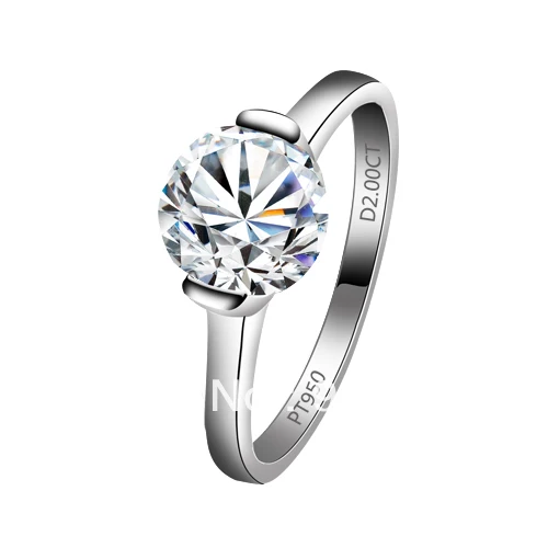 

2 CARAT LUXURY QUALITY BEAUTIFUL FOREVER NSCD SYNTHETIC STONE WEDDING RING