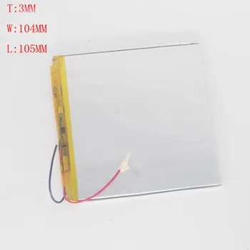 

30104105 4500mAh 3.7V li-polymer charging panel tablet computer