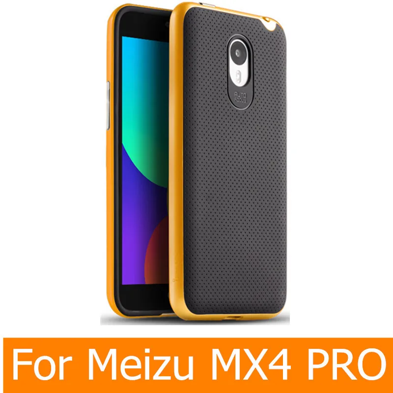 

For Meizu MX 4 Pro Case Original iPaky Brand Silicone PC Hybrid Protective Cover for Meizu MX4 Pro Case Cover Fundas MX 4 pro