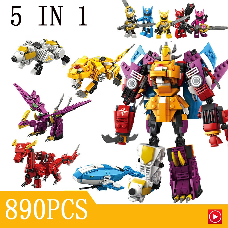 

Legoed Movie LepinS super animal New Style Legoings War Transformation Robot DIY Building Blocks Bricks Model Kits Toy Kids Gift