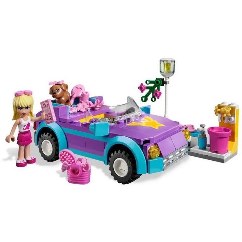 

BELA 10167 Girl Friends Stephanie's Cool Convertible Figure Blocks Construction Building Toys For Children Compatible Legoe