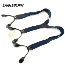 Высокая эластичность, для джентльменов, на подтяжках, роскошный ремень, 6 клипов, синтетическая кожа, крест, 6 пуговиц, подарок для взрослых, мода