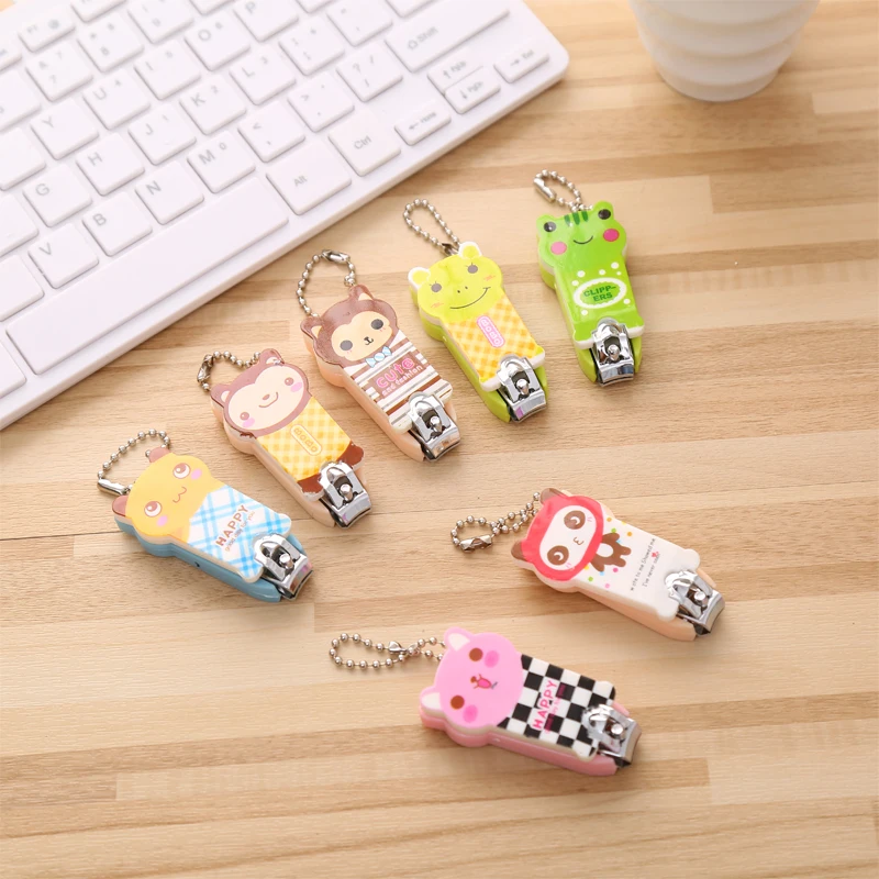 Korean version of the portable cute cartoon nail scissors nail clippers nail scissors manicure tools