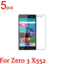 5pcs Ultra Clear/Matte/Nano anti-Explosion LCD Screen Protector Film Cover For Infinix Zero 2 3 X509 X552 dedicated Film(China)