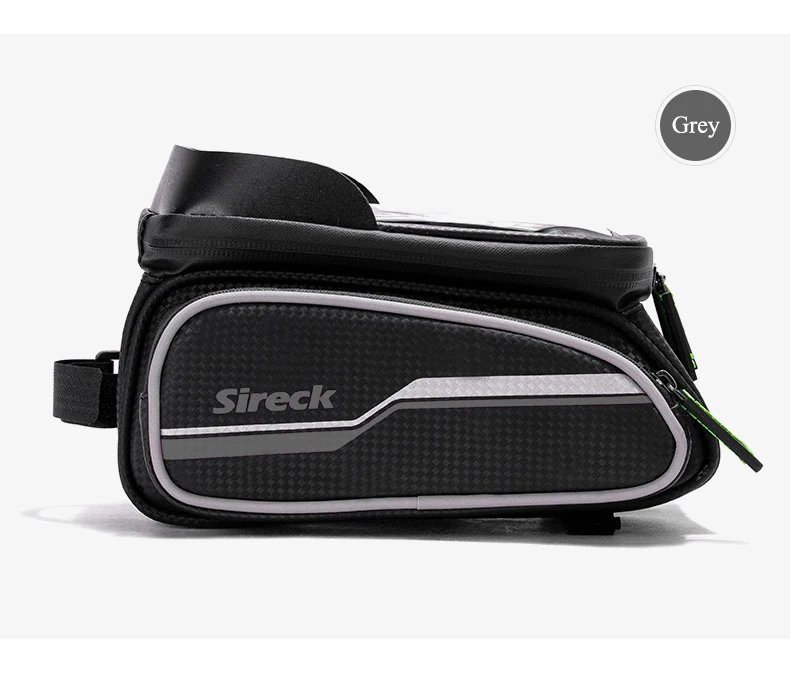 Cheap Sireck Road Bicycle Bag Mountain Bike 6 Inch Front Frame Phone Case Touchscreen Bag Saddle Cycling Top Tube Bag Bike Accessories 23