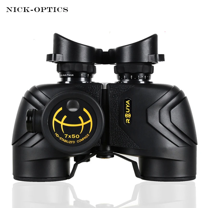 Rouya Powerful Military Binoculars 7X50 Rangefinder and Big Azimuth Compass Telescope Waterproof Nitrogen High-definition Rouya Powerful Military Binoculars 7X50 Rangefinder and Big Azimuth Compass Telescope Waterproof Nitrogen High-definition
