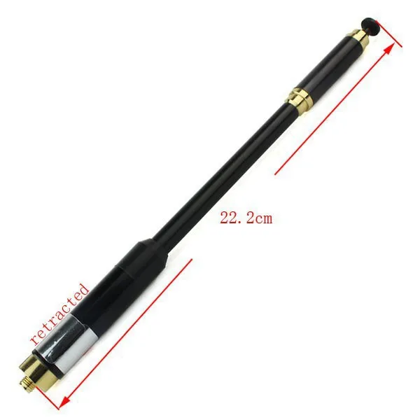 Антенна AL 800 SMA Female с высоким коэффициентом усиления для Kenwood HYT BAOFENG/AL Male BAOFENG UV 3R TYT